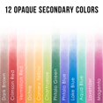 thumbnail image 3 of U.S. Art Supply 12 Color Secondary Opaque Colors Acrylic Airbrush, Leather & Shoe Paint Set with Reducer & Cleaner 1 oz. Bottles, 3 of 7
