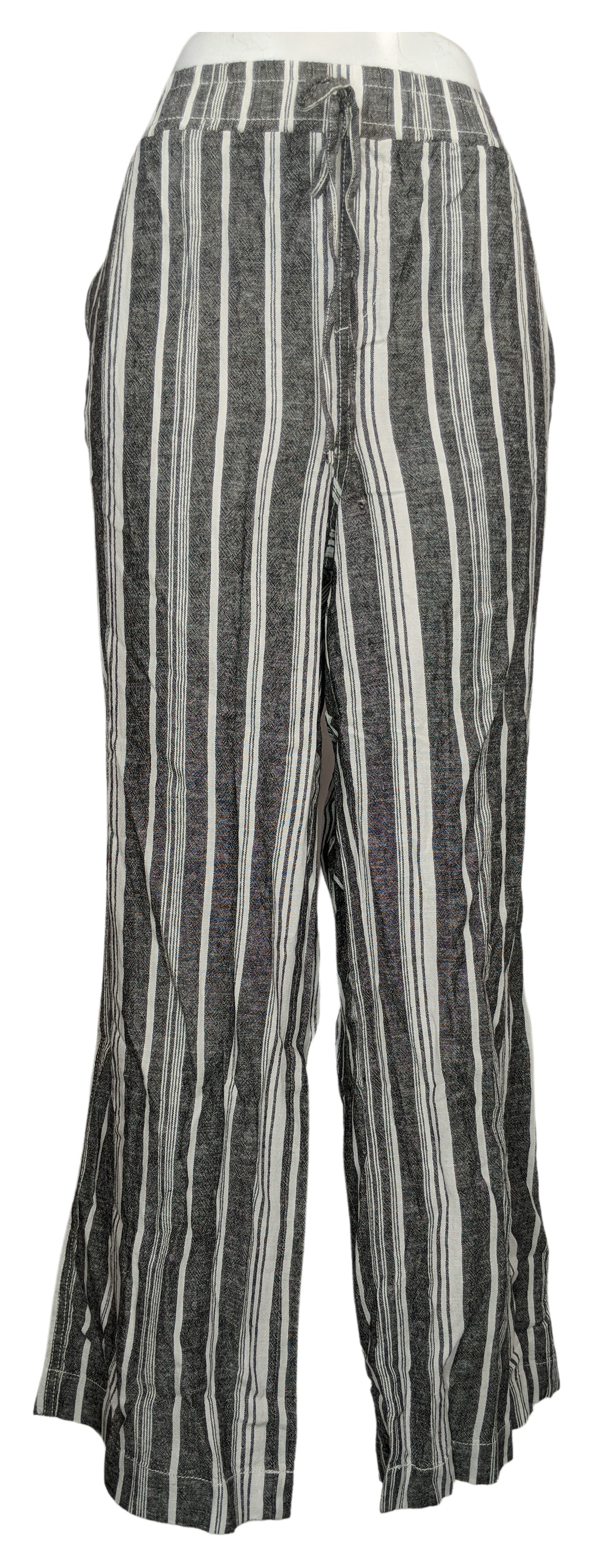 Briggs Women's Pants Sz XL Reg Elastic Waistband Drawstring Gray ...