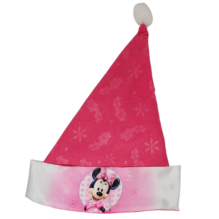 Christmas Minnie Mouse Ears Christmas Hat Mickey Ears Santa -  in 2023