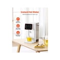 thumbnail image 2 of Instant Hot Water Dispenser, Countertop Boiling Water Dispenser With Adjustable 6 Temperatures & 7 Water Volumes, 101oz Removable Water Tank, Quick Heating With Touchscreen & Child Lock, 2 of 10