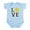 Sky Blue, variant on CafePress - Love Pickleball Infant Bodysuit - Baby Light Bodysuit, Size Newborn - 24 Months