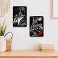 thumbnail image 3 of 2 Uds Placa Metal Vintage Paseo Troquel Pintura Hierro Rectangular Pared 30x40cm, 3 of 9