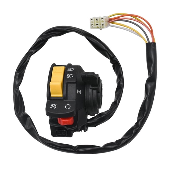Left Handlebar Switch Start Stop Headlight Assembly for Suzuki Ozark 250 LT-F250