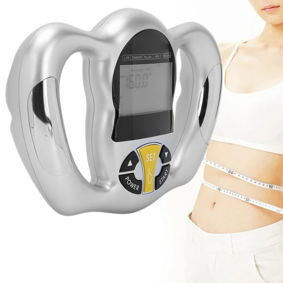 Fat Measuring Instrument, Digital Fat Analyzer Multi-Function Electronic Handheld with 1 To 9groups for Personal Health