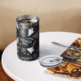thumbnail image 3 of 20oz Coffee Tumblers Halloween Party Pattern Stainless Steel Vacuum Insulated Travel Tumbler Coffee Cups Mug with Lid and Straw with Cleaning Brush for Cold & Hot Drinks, 3 of 5