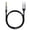 Black  type-c-3.5mm 1M, variant on Aux audio cable, speaker and headphone adapter, audio adapter, car Bluetooth audio cable,Black 3.5mm-3.5mm-1M