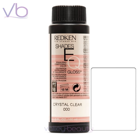 Redken Shades Eq Crystal Clear | Ammonia-Free Demi-Permanent Hair Color, 2 fl.oz./60ml