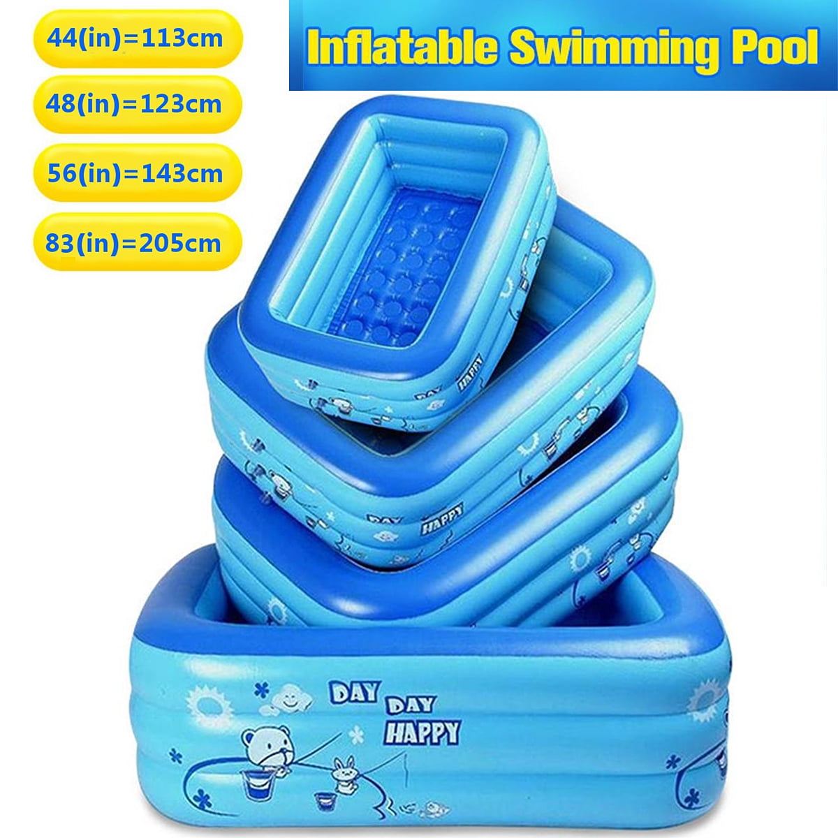 180cm Inflatable Warm Bathtub Adult PVC Portable Winter Home Spa Bath Tub Pool 