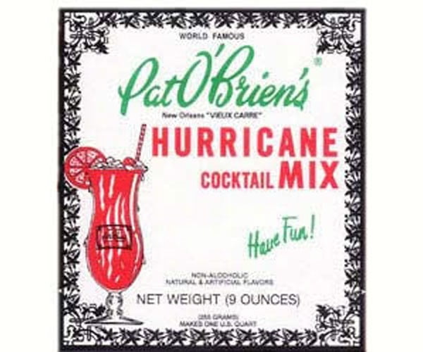 Francos Cocktail Mixes Pat O Briens Cocktail Mix, 9 oz by Francos Cocktail Mixes