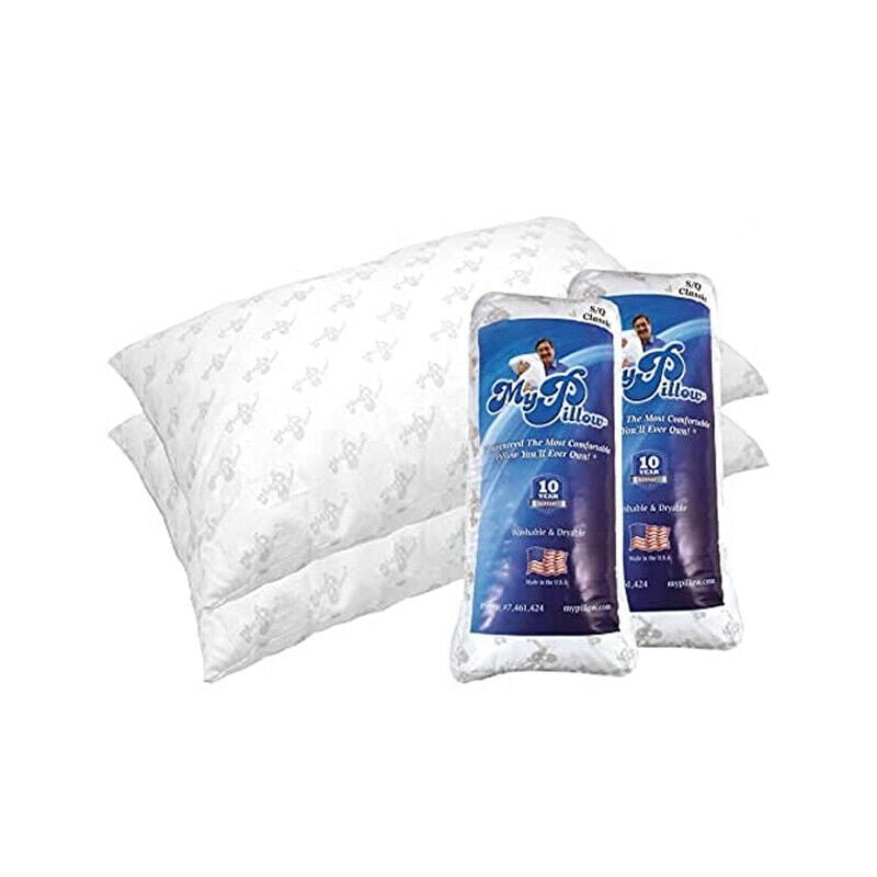 Mypillow Pillow 2 Pack (Premium King) Green Sleeping Pillow