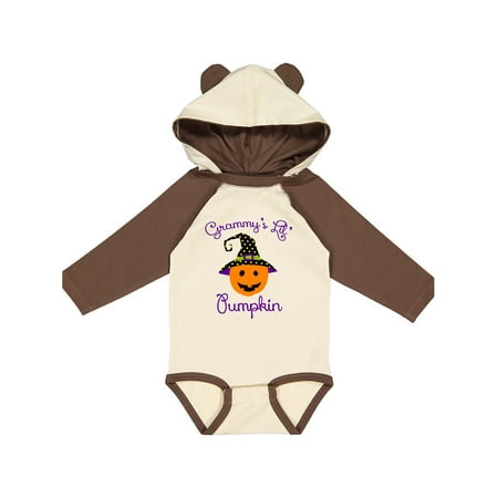 

Inktastic Grammy s Lil Pumpkin Gift Baby Boy or Baby Girl Long Sleeve Bodysuit