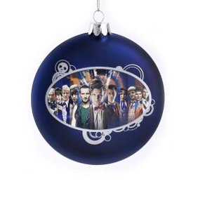 Doctor Who Gingerbread Tardis Glass Christmas Ornament Walmart Com
