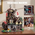 thumbnail image 5 of Vyytoz 1436Pcs Farm House Building Set with Light, Creative Display Toy, Street View Collection, 5 of 6
