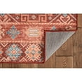 thumbnail image 4 of Linon Washable Colson Polyester 2'x8' Rug in Red, 4 of 18