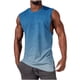 thumbnail image 1 of Hombres Moda Casual Impresión Suéter Cuello Redondo Tanque Deportivo, 1 of 4