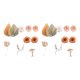 thumbnail image 2 of Injueey Boho Cake Topper Decoraciones - Agregue un ambiente bohemio a la torta Decoraciones de adorno confiables y delicadas Juego de captura conjunto 9 2Conjunto, 2 of 6