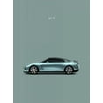 thumbnail image 2 of Rogan, Mark 15x18 White Modern Wood Framed Museum Art Print Titled - Nissan GT-R, 2 of 4