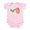 Petal Pink, variant on CafePress - Portugal Wave Infant Bodysuit - Baby Light Bodysuit, Size Newborn - 24 Months