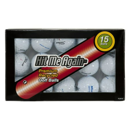 Hit Me Again Golf Balls, Used, 15 Pack (Best Golf Ball For Me)