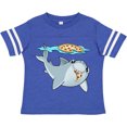 thumbnail image 3 of Inktastic Pizza Shark Boys or Girls Toddler T-Shirt, 3 of 5