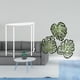thumbnail image 2 of Mesita de noche de acrílico,Mesa auxiliar de acrílico transparente Mesa auxiliar transparente en capas,Mesa pequeña de acrílico,mesita de noche pequeña,compacta,Placa de pared con hojas de, 2 of 8