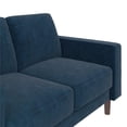 thumbnail image 4 of DHP Bryanna 3 Seater Sofa, Gray Velvet, 4 of 8