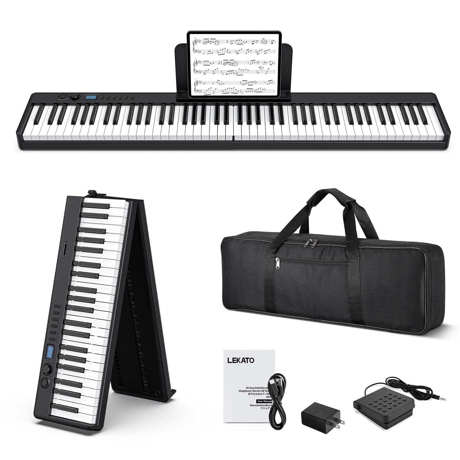 Moukey MEP-110 Full Compact Electronic Adult Beginner 88 Key