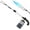 Black, variant on Heavy Duty 37" Extended Propane Torch with Detachable Long Arm and Flame Control Valve for Weed Burning, Ice Melting, Roofing, and Outdoor Use