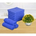 thumbnail image 3 of Beauty Threadz Fast Drying, Extra Absorbent, 100% Terry Cotton Washcloths, Wedgewood Blue - Pack of 24, 3 of 7