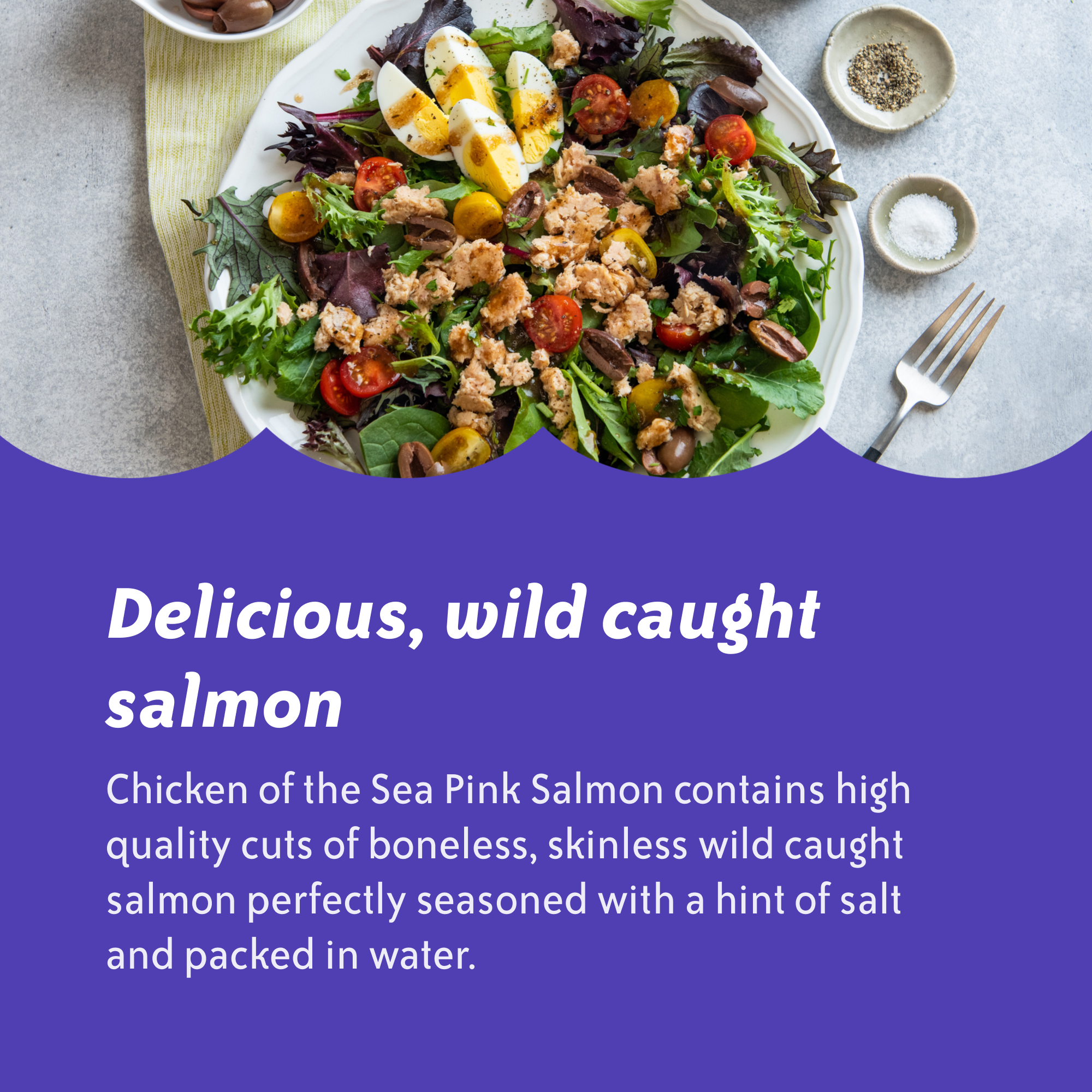 (2 pack) Chicken of the Sea Wild Caught Alaskan Pink Salmon, Skinless & Boneless 4 - 5 oz Cans