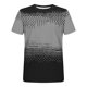 thumbnail image 4 of Camisetas de Manga Larga para Hombres Imprimir Fallow Cuello Redondo Camiseta, Moda Casual Manga Corta Mezcla de Algodón/Lino, 4 of 9