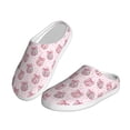 thumbnail image 2 of Lsque Pink Disco Ball Pattern Womens Comfort Cotton on Scuff With Memory Foam and Anti-skid Sole Slipper-37/38, 2 of 7
