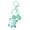 Blue, variant on Yammee Fashionable Turtles Shaped Keyring Animal Theme Keyring Phone Case Accessory
