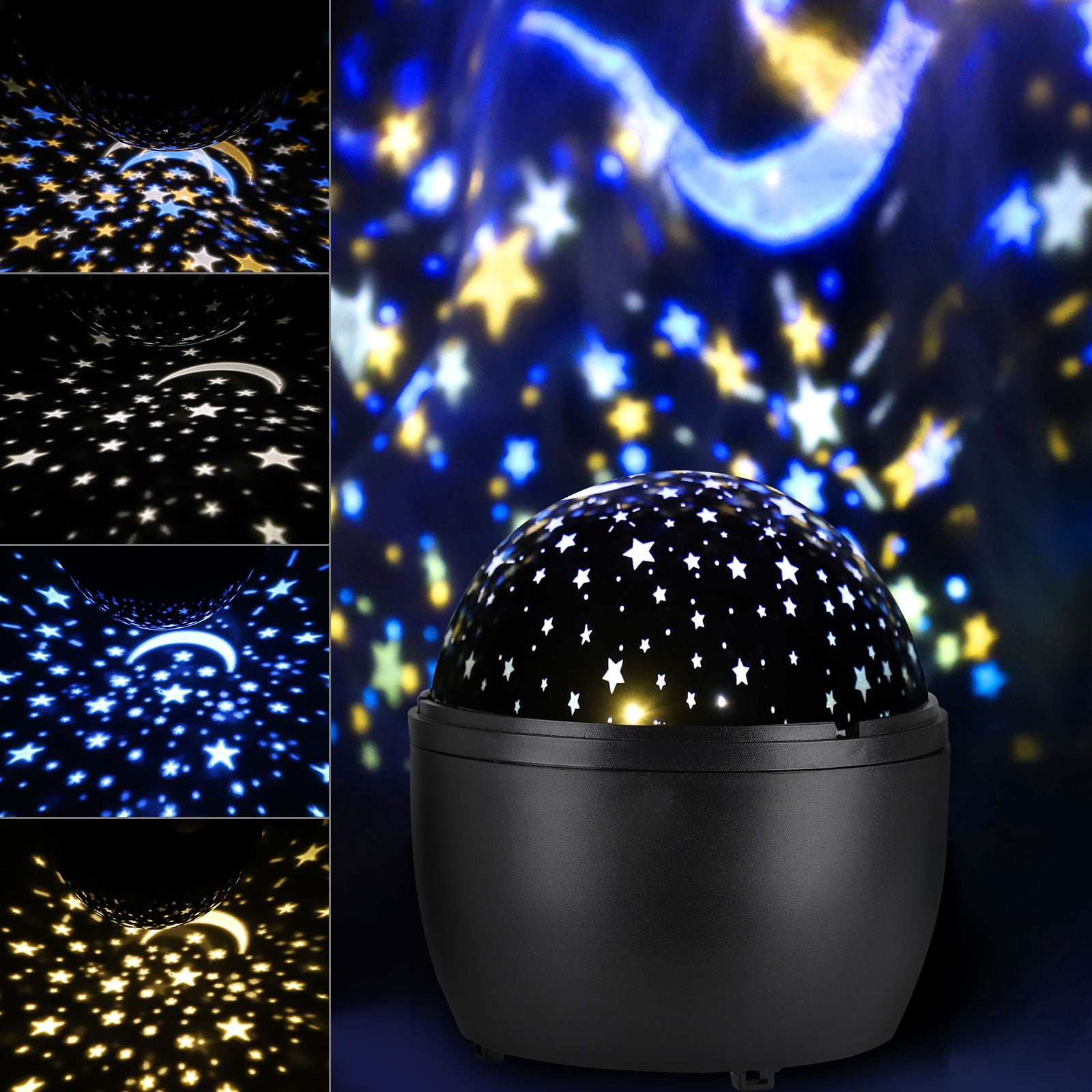 LED Light Sensory Toys Projector Multicolour Sky Star Lamp USB kits 