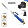 thumbnail image 4 of High Pressure Power Washer Attachment Wand, Hydro Jet Water Hose Nozzle,Watering Sprayer Cleaning Tool, Wand Lance for Gutter Patio Car Pet Window Glass, 4 of 8