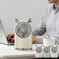 thumbnail image 1 of Sentmoon Fan Portable Mini Fan Desktop Mini Fan for Office Desk Coolings Fast Coolings High Airflow for Student Dormitories, 1 of 10