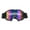 A, variant on BVCL Motorcycle Goggles Windproof Dirt Bike ATV Racing Goggles With Ski Goggles And Glasses Included