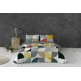 thumbnail image 2 of Gouchee Home Helsinki King 3-Piece Duvet Cover Set – Geometric Modern Design, Reversible & 100% Cotton Bedding, 2 of 2
