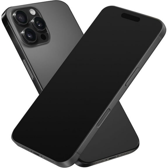 Fake Phone Dummy Prop Phone, Black Screen Decoy Phone Pear Phone Non-Working Phone 16 Pro for Kid Play, Display Phone Look Like Real Phone pro max16 (16ProMax,Black Titanium,Black Screen)