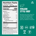 thumbnail image 3 of Chomps Italian Style Beef Jerky Snack Sticks, 10g of Protein (24 Count 1.15oz Sticks), 3 of 11