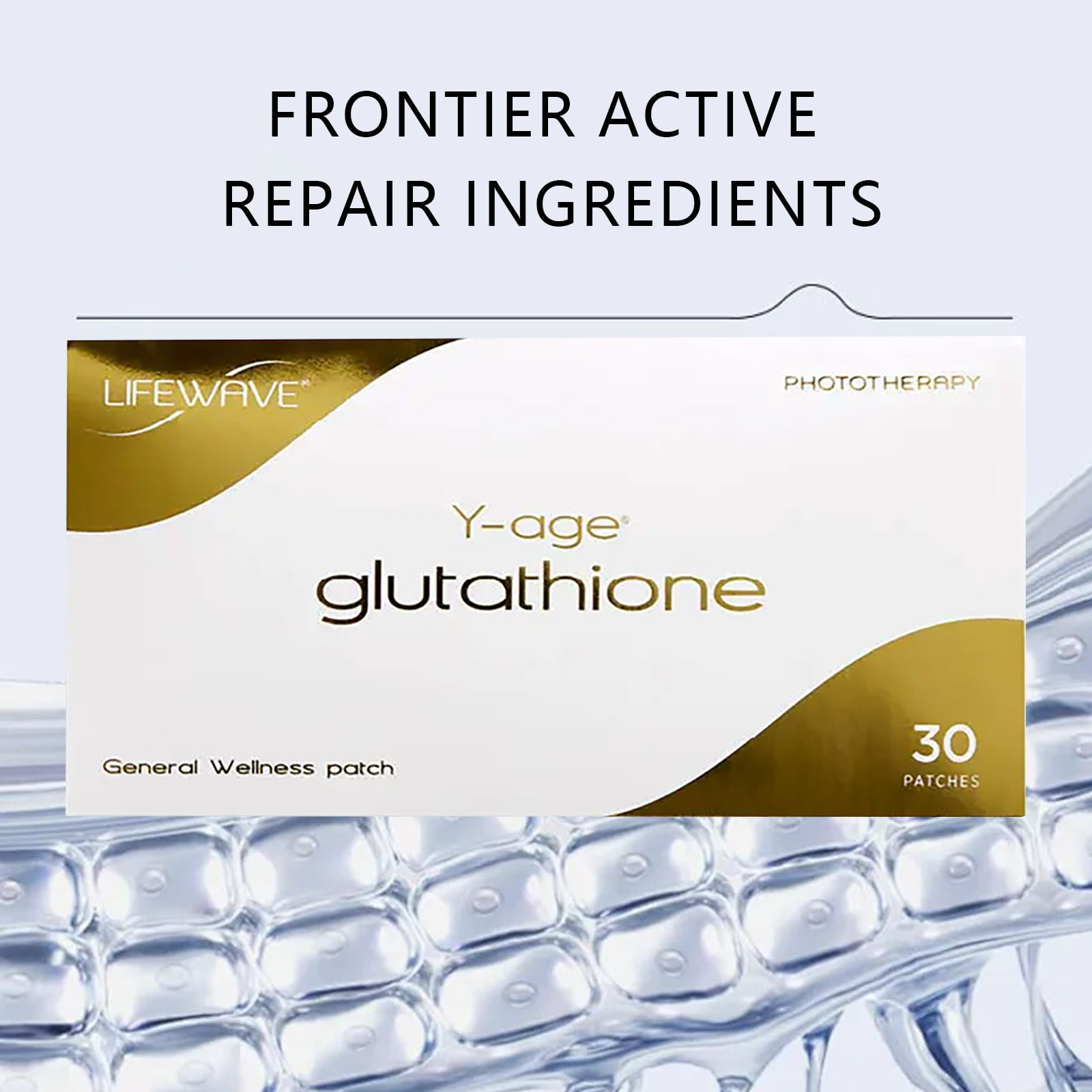 Lifewave Y-age Glutathione Patch for Skin Health Stress Reduction