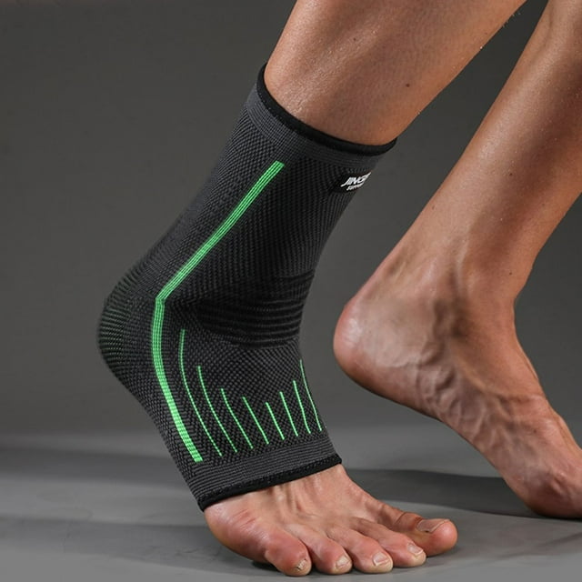 1Pc Ankle Brace Wear Resistant Anti-slip Nylon Elastic Bandage Support Ankle Protector for Sports