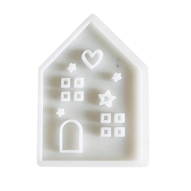 Yhmxh Christmas Decorations Moulds Pouring Moulds Moulds For Houses Moulds For Trees Moulds Pouring Moulds For Houses Moulds For Trees Gypsum Adhesive