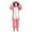 Z1-Pink-kids onesie pajamas under $20, variant on Girls Fleece Onesie Warm Animal Fuzzy One Piece Jumpsuit Kids Cute Winter Color Block Zip Up Sleepwear Soft Loungewear 4-14Y