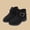 Black, variant on Girls Winter Ankle Boots, Solid Color Warm Lined Soft Sole Fashion Versatile Outdoor Daily Casual Footwear Gray 11