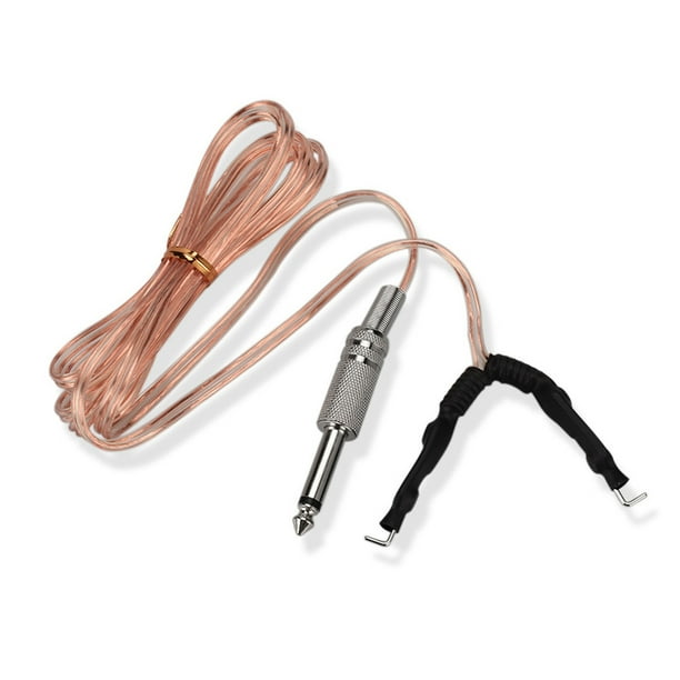 Cuerda de clip de pigmento Cable de cobre Cable Línea Maquillaje permanente Equipo de maquillaje PVC Interruptor de Arte Corporal Máquina de alimentación Líneas Líneas Suministros de dispositivo sidaley CE001332-00