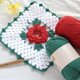 thumbnail image 4 of Xiao Hua 1 Rollo Estambre Tejido Suave Hecho a Mano Verde Oscuro, 40g, Estambre de Crochet Ligero de Acrílico Suave de Alta Calidad, Fácil de Usar, Adecuado para Principiantes y Adultos para, 4 of 5