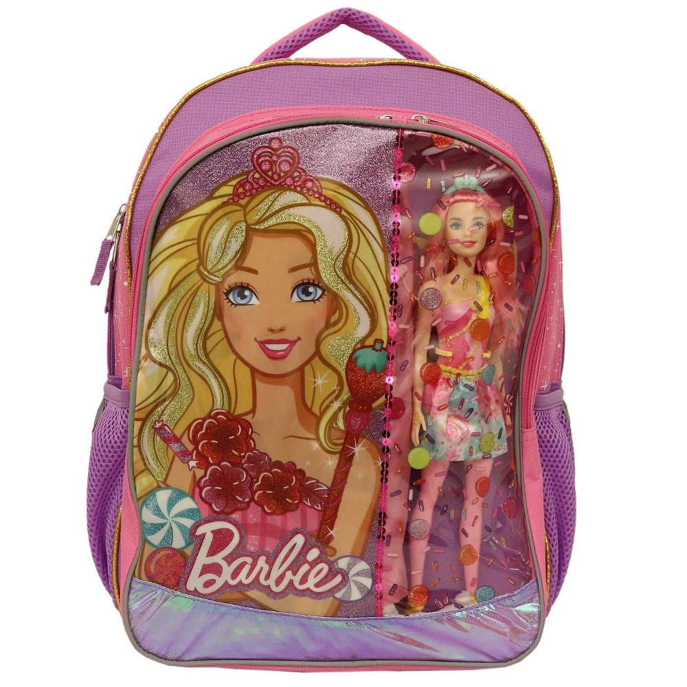 barbie with backpack