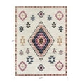 thumbnail image 3 of Soleil BR20B Sahara Ivory Tribal Moroccan ivory Area Rug, 2'x4', 3 of 8