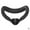 black, variant on For Meta Quest3s VR Glasses Shading Silicone Mask Anti-sweat Face Cushion New H2